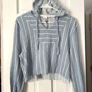 Onia cropped beachy sweatshirt NWT